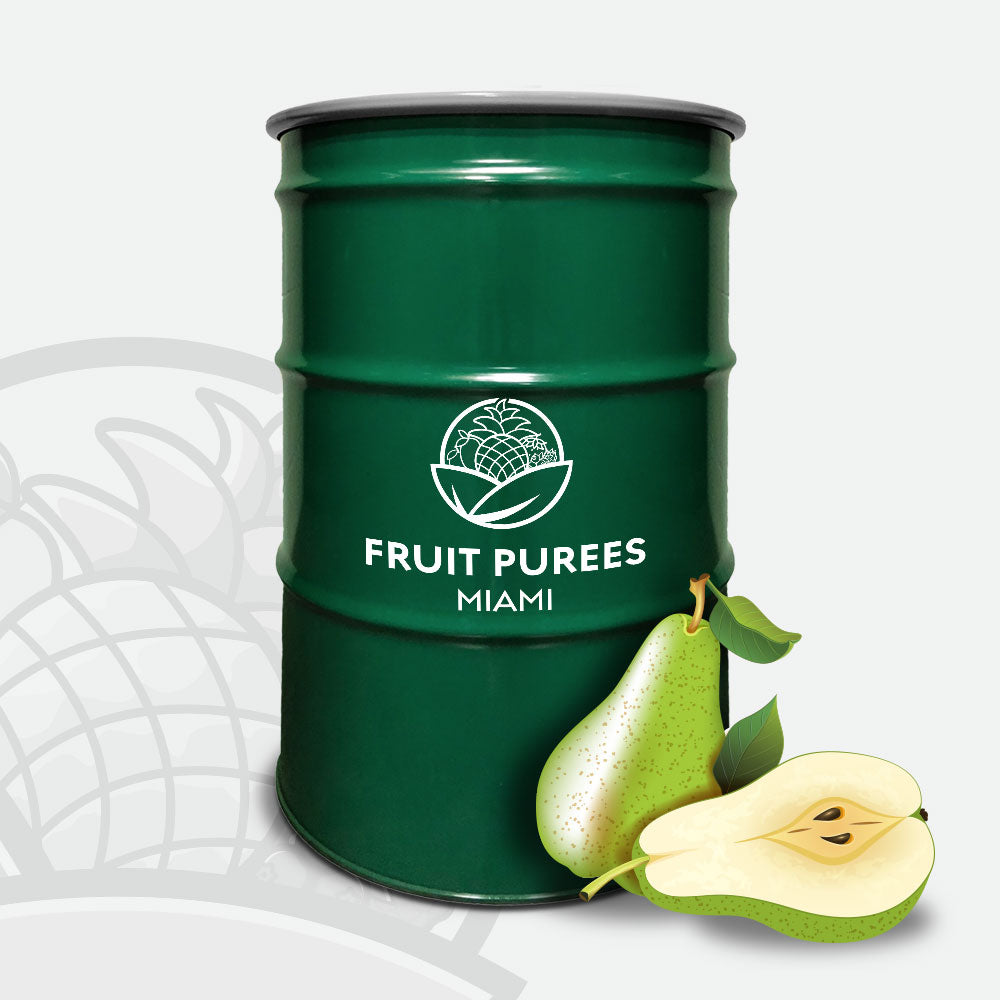 440 lbs Drum Pear -  *Out of Stock*Pre-Order Now* Aseptic Fruit Puree