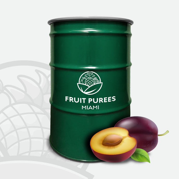 485 lbs Drum Plum - *Pre-Order Now* Aseptic Fruit Puree