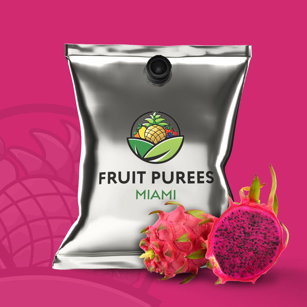 44 lb Red Dragonfruit - Aseptic Fruit Puree