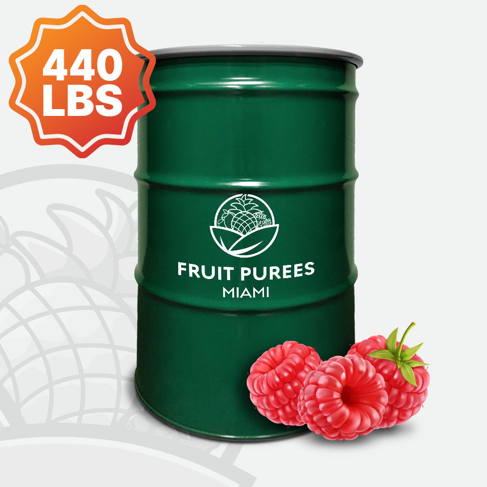 440 lbs Drum Raspberry - *Pre-Order Now* Aseptic Fruit Puree