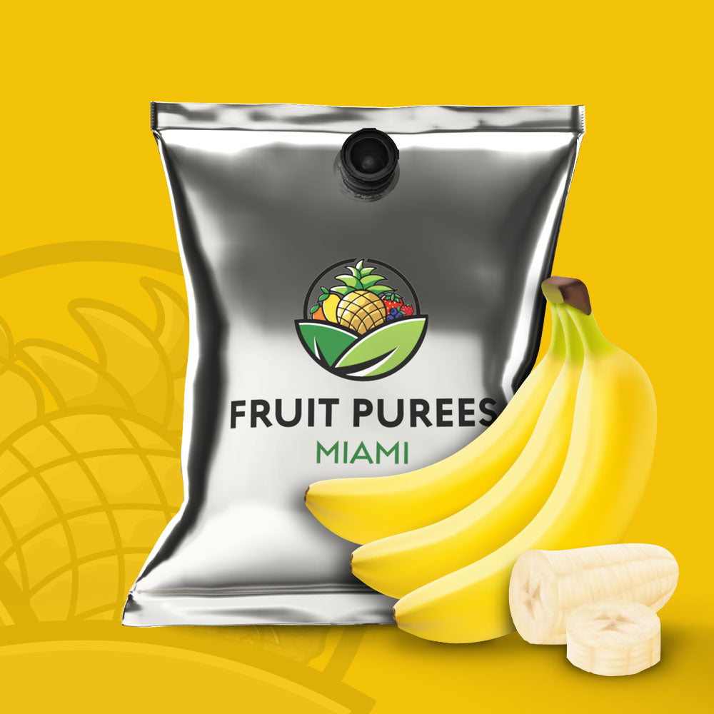 44 lb Banana - Aseptic Fruit Puree