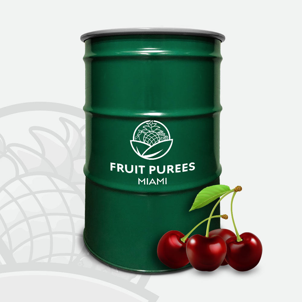 485 lbs Drum Dark Sweet Cherry - *Pre-Order* - Aseptic Fruit Puree