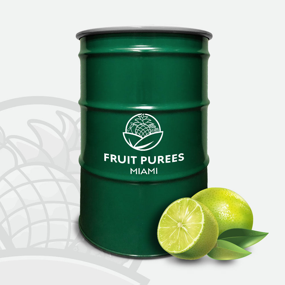 440 lbs Drum Lime -  *Out of Stock*Pre-Order Now* Aseptic Fruit Puree