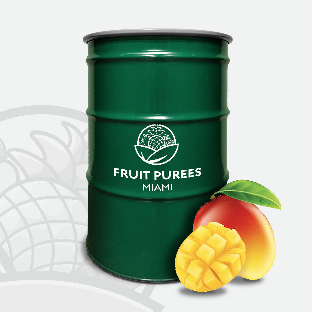 485 lbs Drum Mango - Aseptic Fruit Puree – Fruit Purees Miami