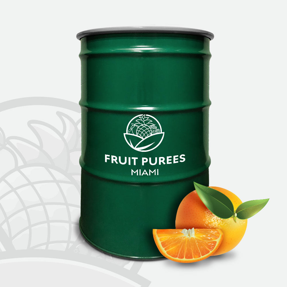 440 lbs Drum Orange - *Out of Stock*Pre-Order Now*Aseptic Fruit Puree