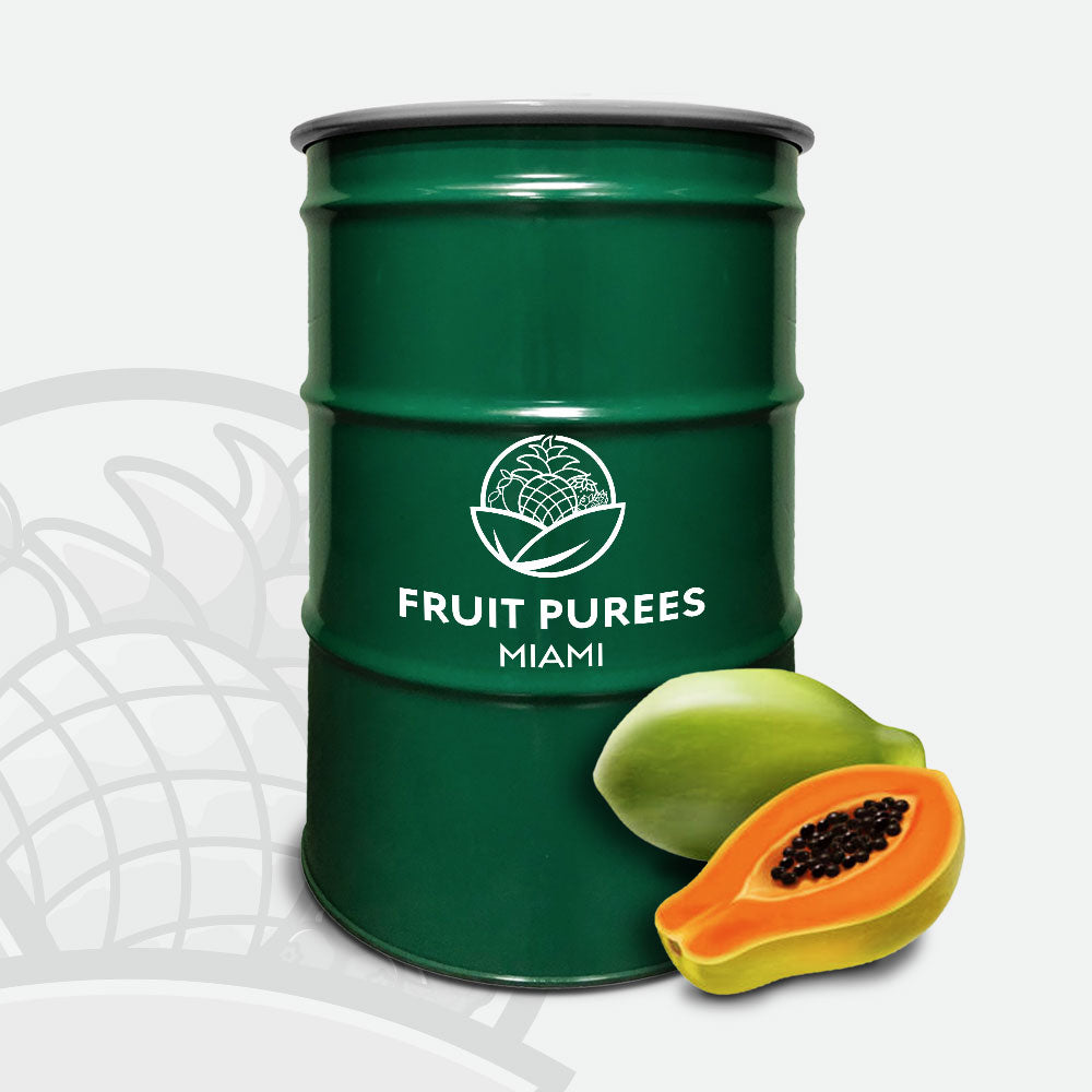 440 lbs Drum Papaya -  *Out of Stock*Pre-Order Now* Aseptic Fruit Puree