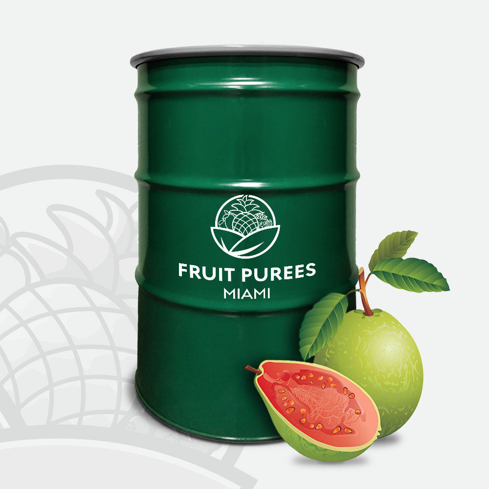 485 lbs Drum Pink Guava - Aseptic Fruit Puree