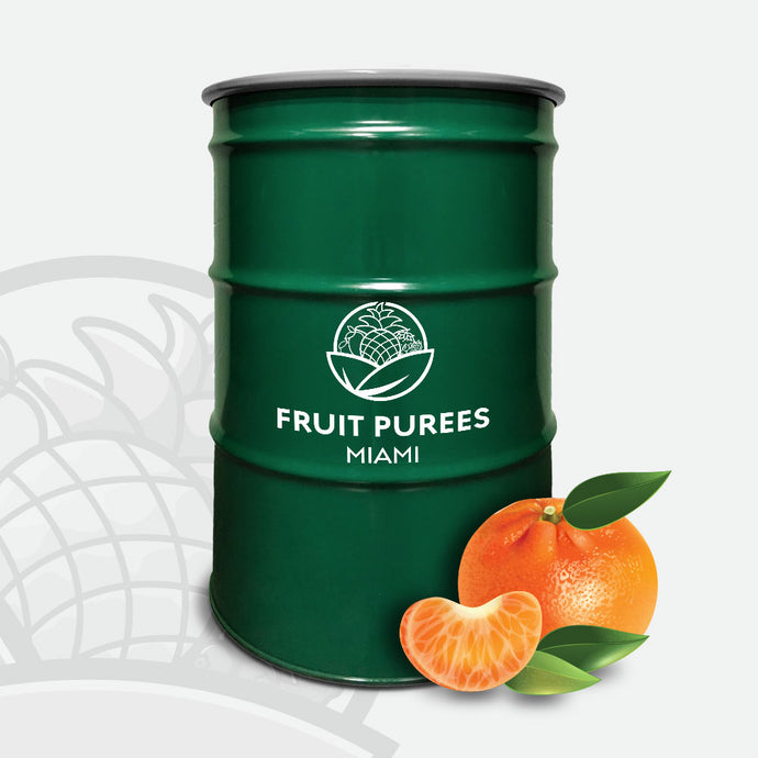 485 lbs Drum Tangerine - *Pre-Order Now* Aseptic Fruit Puree