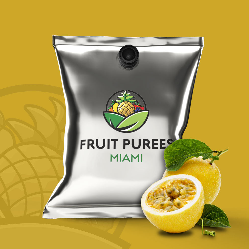 4.4 lb Passion Fruit - Aseptic Fruit Puree