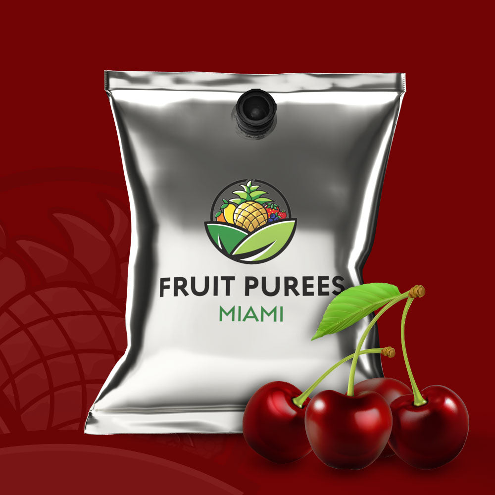 44 lb Dark Sweet Cherry - Aseptic Fruit Puree