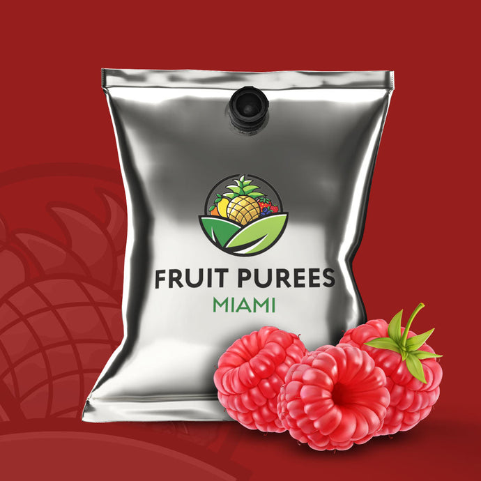11 lb Raspberry - Aseptic Fruit Puree