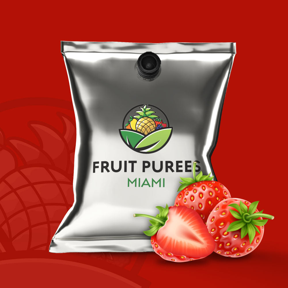 4.4 lb Strawberry - Aseptic Fruit Puree